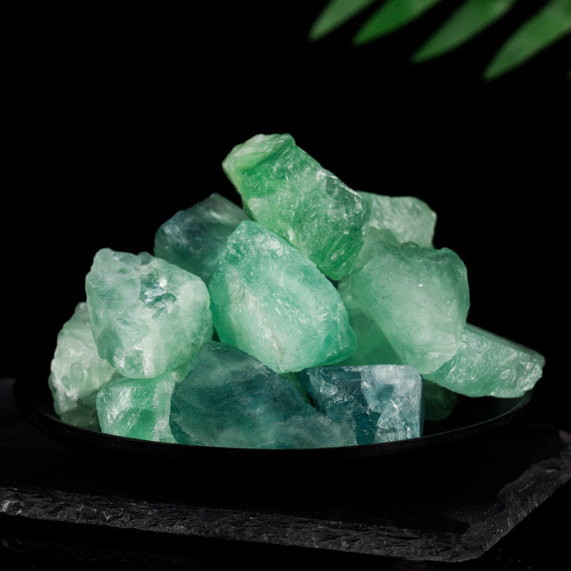 Green Fluorite Rough Stones GEMROCKY-Mineral Specimens-GEMROCKY