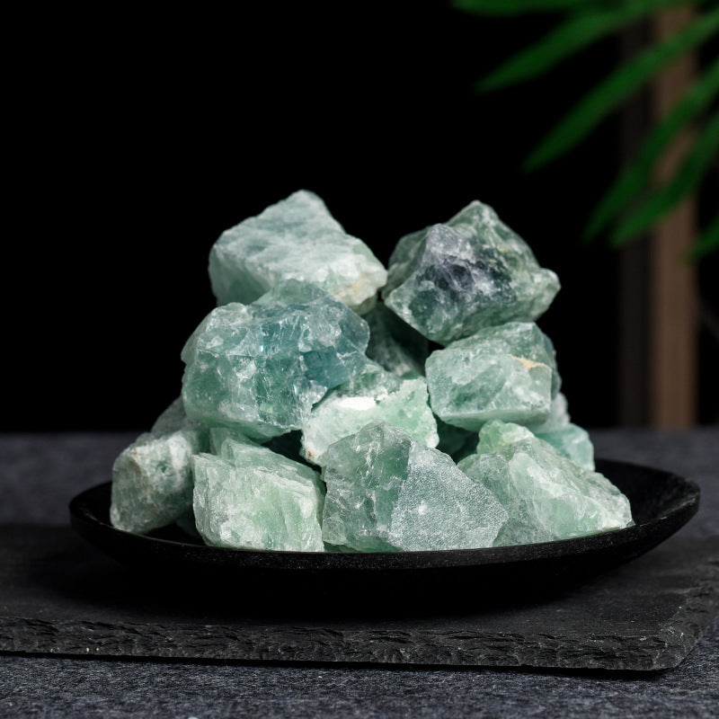 Green Fluorite Rough Stones Style 2 GEMROCKY-Mineral Specimens-GEMROCKY